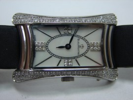 流當品拍賣 真品 BijouMontre 寶爵 曼哈頓鑽錶 Ref.5650J