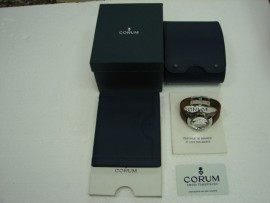 流當品拍賣 原裝 真品 CORUM  崑崙 泡泡錶 自動上鍊 男錶 9成新 附盒單