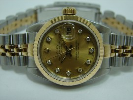 流當品拍賣 ROLEX 勞力士 69173 十鑽面板 女錶