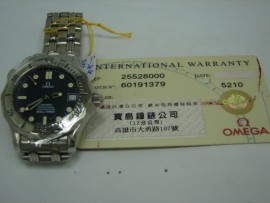 流當品拍賣 原裝 Omega 歐米茄seamaster 海馬 300米  男錶